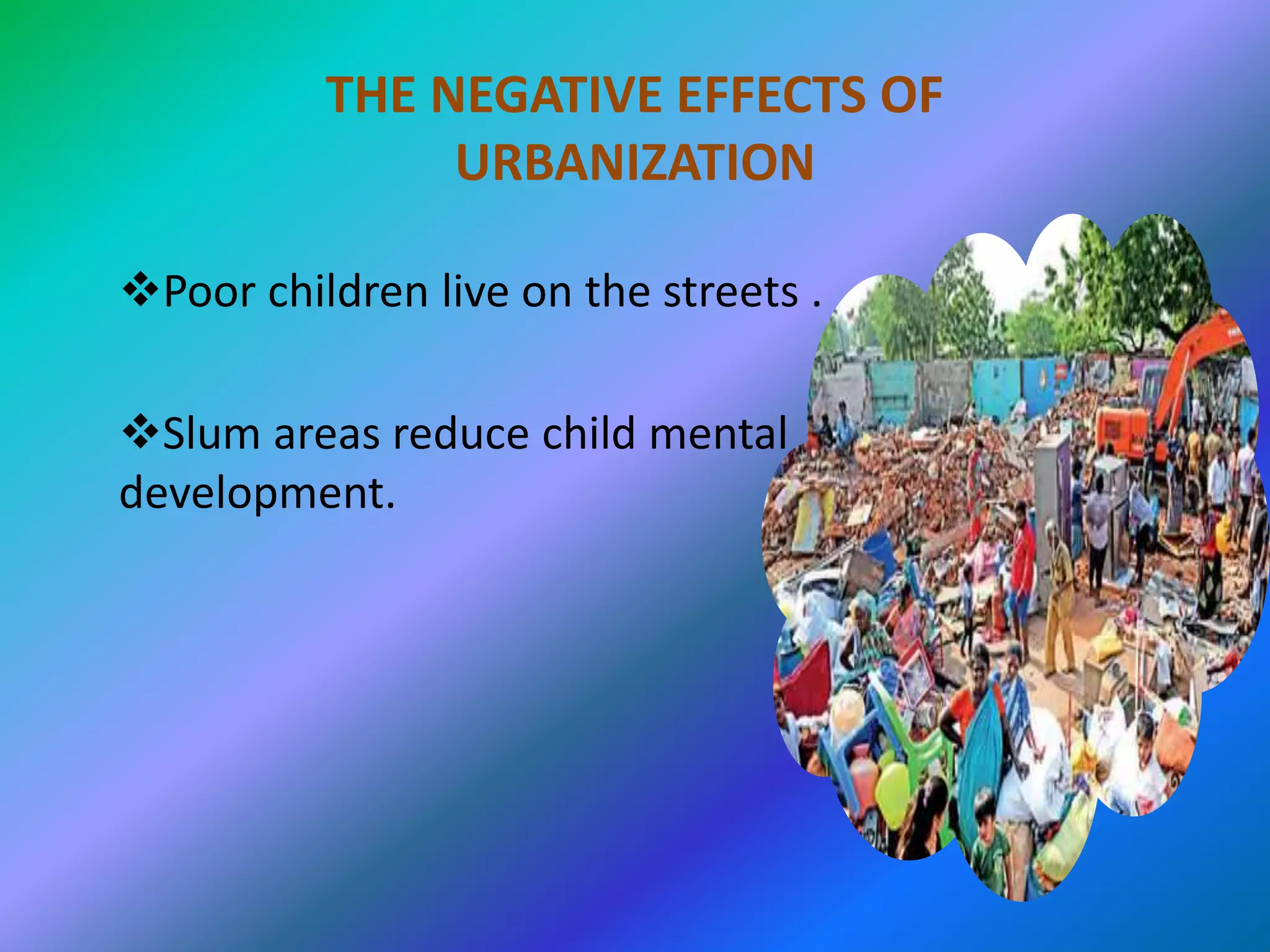 Impact of urban culture on child development | PPT