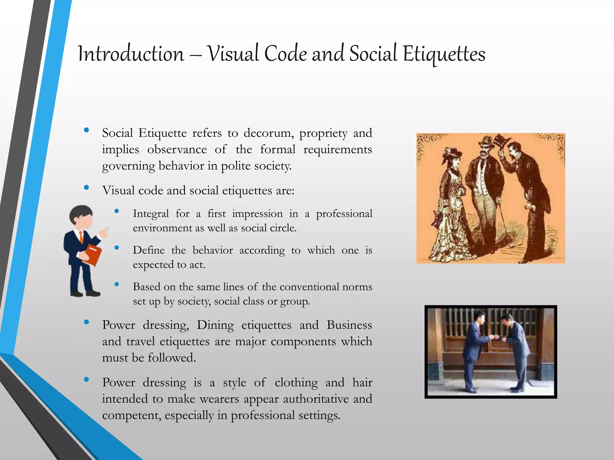Impact of Visual Code and Social Etiquette in a Workplace Environment ...