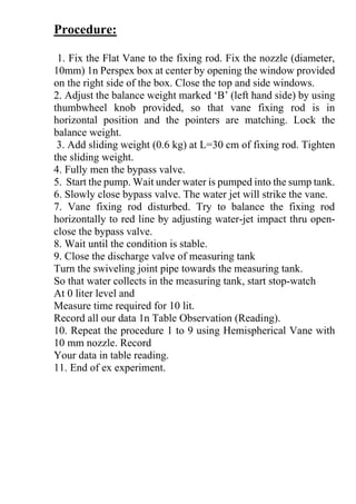 Impact of water jet | PDF