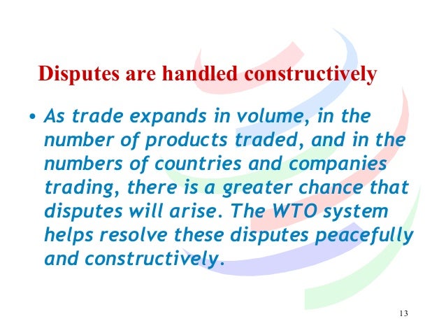 Rule based trading system wto