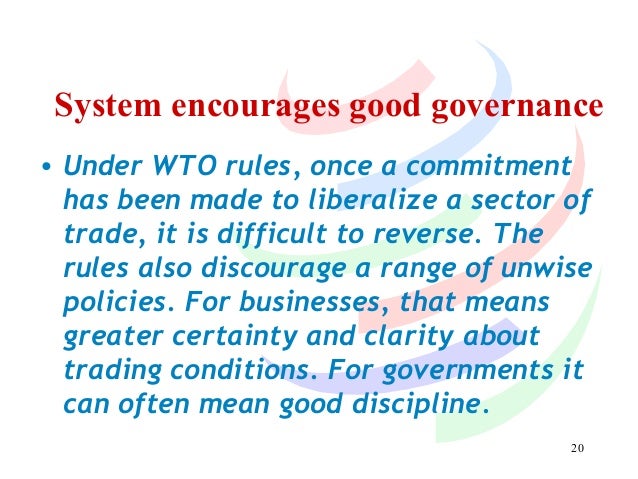 the effects of the wto on This paper analyzes the effects of the world trade organization (wto) on trade the paper assesses the effect of the wto on trade creation, or the degree to. the effects of the wto on This paper analyzes the effects of the world trade organization (wto) on trade the paper assesses the effect of the wto on trade creation, or the degree to.