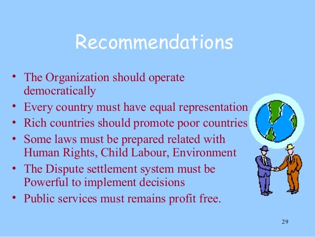 Dispute settlement system of the world trade organization