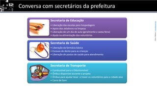 Conversa com secretáriosdaprefeitura