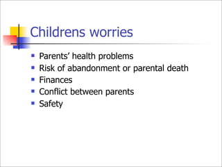 The Impact on Children of Parental Substance Misuse | PDF
