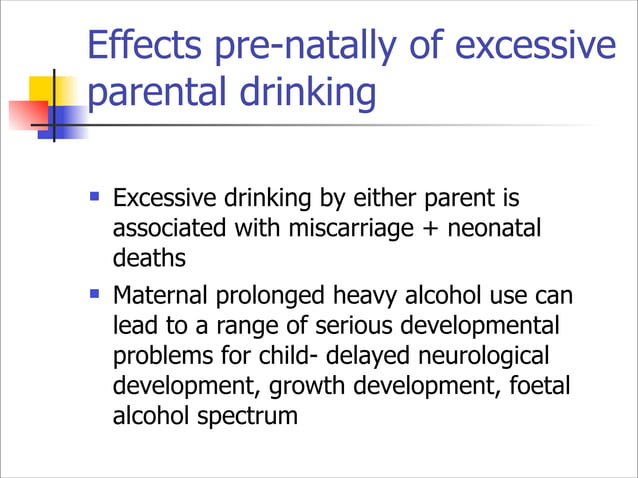 The Impact on Children of Parental Substance Misuse | PPT