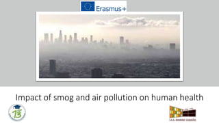 Impact of smog and air pollution on human health
 