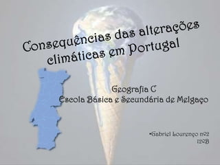 Geografia C
Escola Básica e Secundária de Melgaço


                      •Gabriel Lourenço nº2
                                       12ºB
 