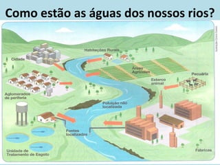 Como estão as águas dos nossos rios?
 