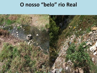 O nosso “belo” rio Real
 