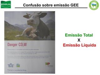 Confusão sobre emissão GEE




                   Emissão Total
                        X
                  Emissão Líquida
 