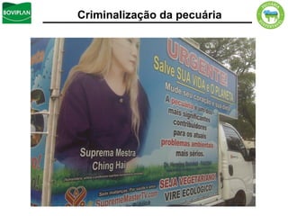 Criminalização da pecuária
 