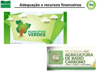 Adequação x recursos financeiros
 