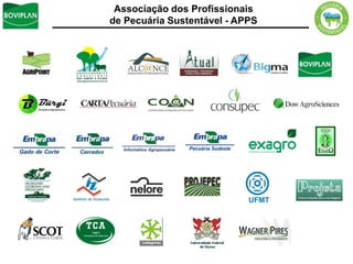 Associação dos Profissionais
de Pecuária Sustentável - APPS
 