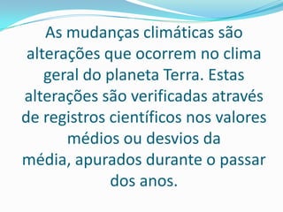 Impactos do homem sobre o meio ambiente