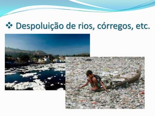 Impactos do homem sobre o meio ambiente