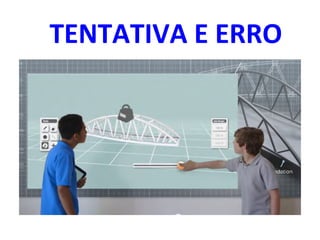 TENTATIVA	
  E	
  ERRO	
  
 