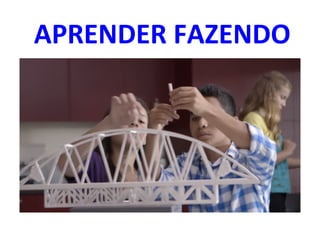 APRENDER	
  FAZENDO	
  
 