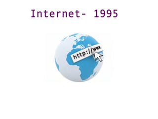 Internet- 1995
 