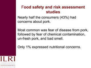 The state of smallholder-based pig industry in Vietnam: Insights from ILRI’s recent research