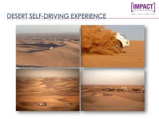 DESERT SELF-DRIVING EXPERIENCE
 