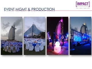 EVENT MGMT & PRODUCTION
 