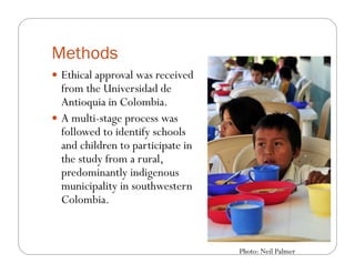 The impact of Quality Protein Maize (QPM) on school children’s weight and height: Results from an effectiveness trial in Colombia