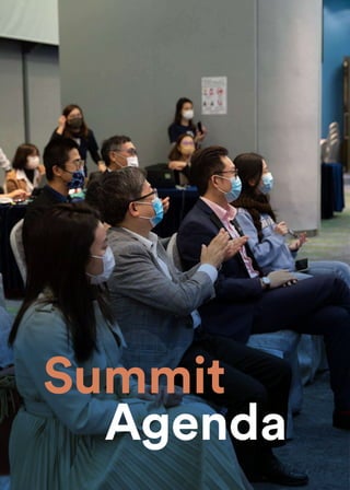 IMPACT REPORT FUTURE CITY SUMMIT 2020 22
Summit
Agenda
 