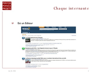 Chaque internaute Est un Editeur  