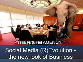 Social Media (R)Evolution -
 the new look of Business
   Gerd Leonhard   TheFuturesAgency   @gleonhard   MediaFuturist.comMedia Futurist / The Futures Agency
                                                           Gerd Leonhard
 