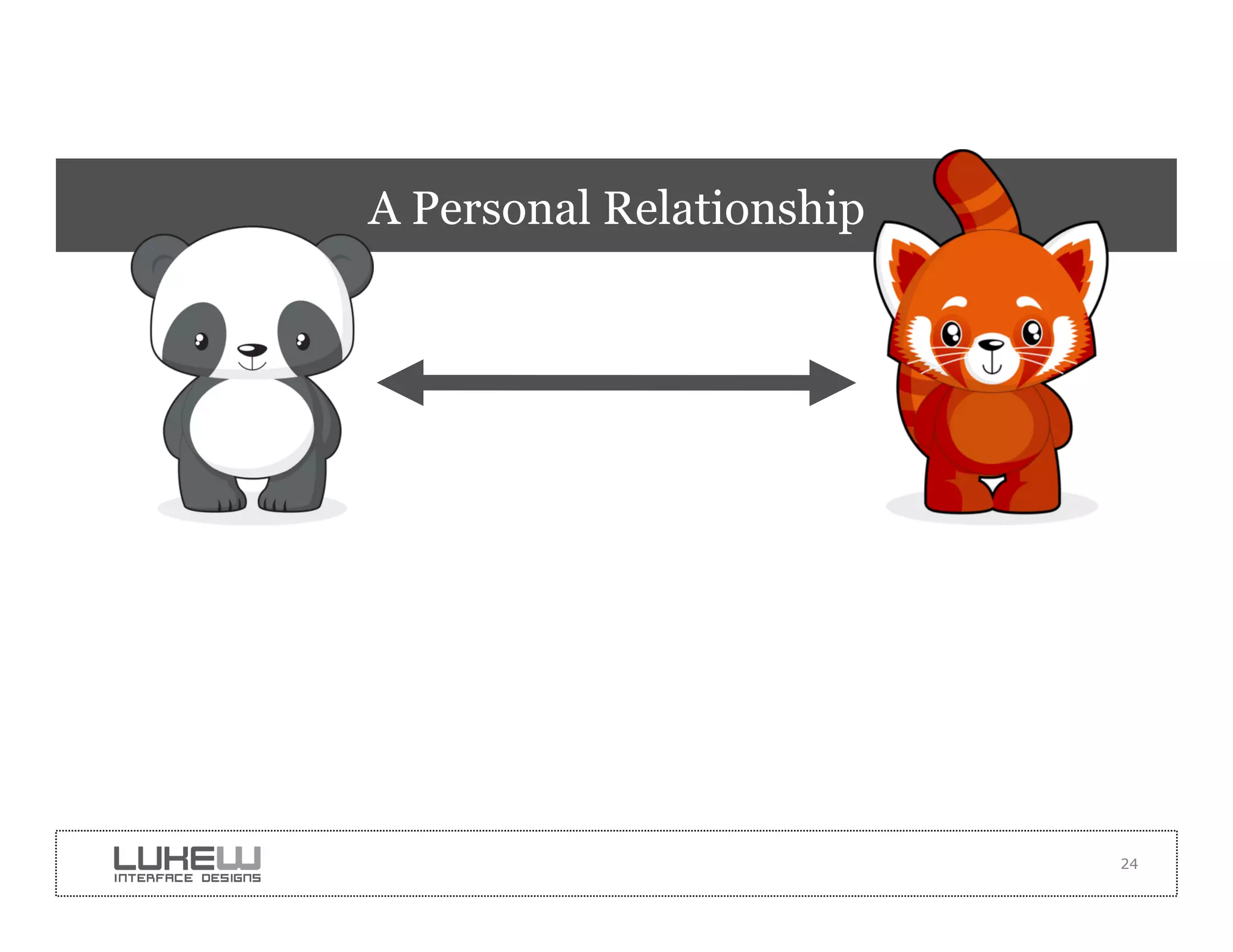 A Personal Relationship




                          24
 