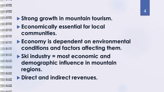 Impacts of climate change on ski industry | PPTX