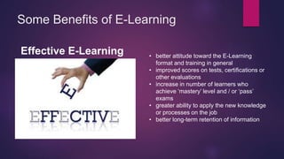 Impact of e learning to schools | PPTX