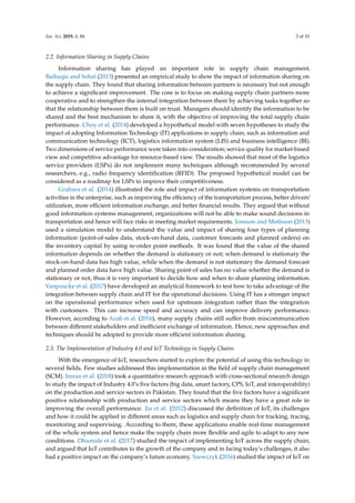 Impacts of internet of things on supply chains | PDF