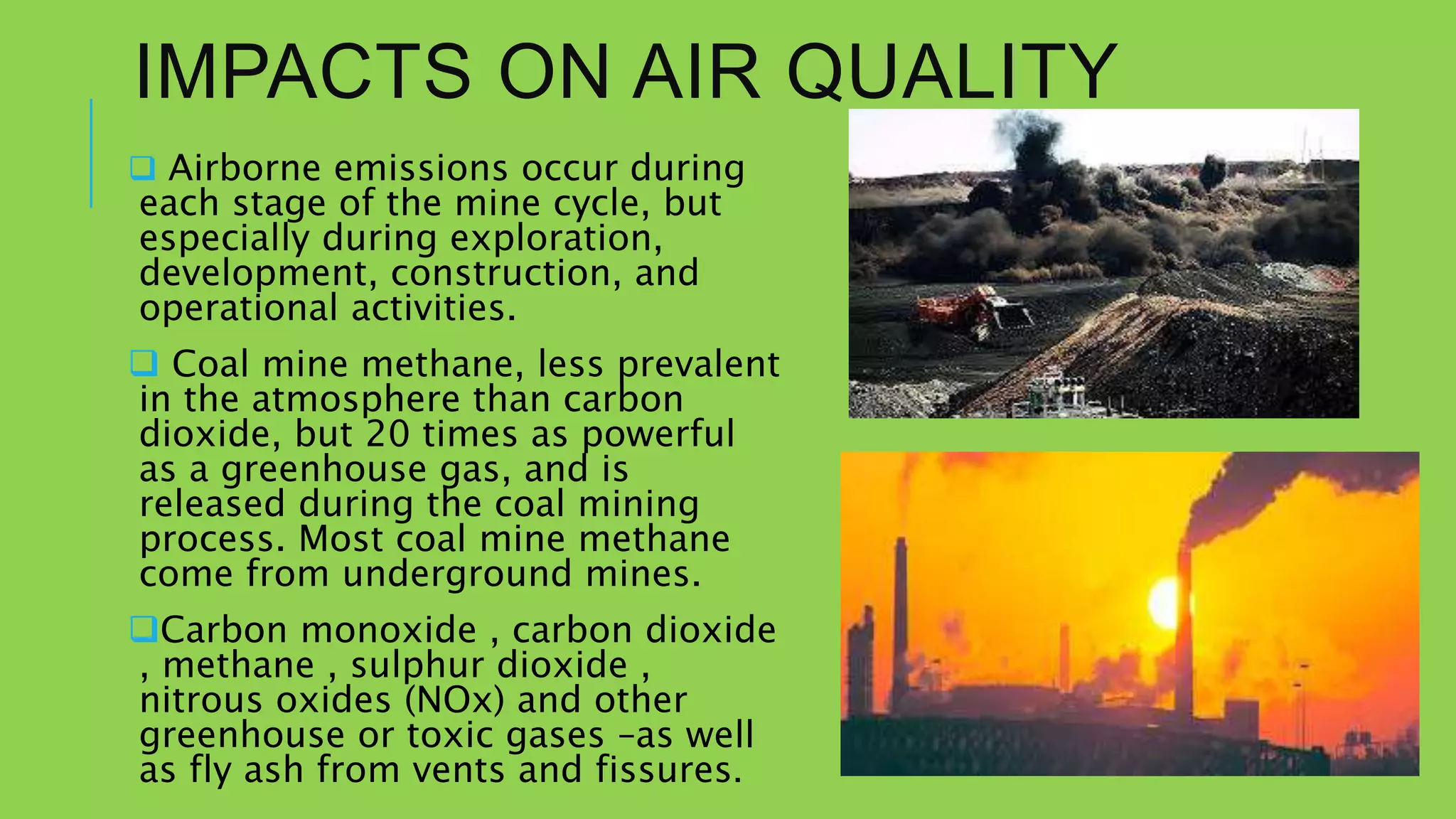 Impacts Of Mining On Environment