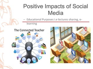 Impacts of social media on students | PPTX