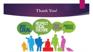 Impacts of tourism | PPTX