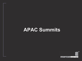 APAC Summits
 