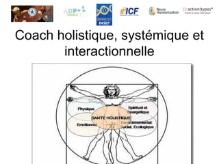 Coach holistique, systémique et
interactionnelle
 