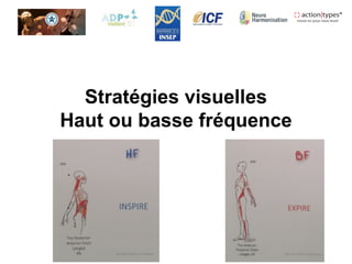 Stratégies visuelles
Haut ou basse fréquence
 