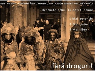 Eudochia PACIU. Impactul consumului de droguri.