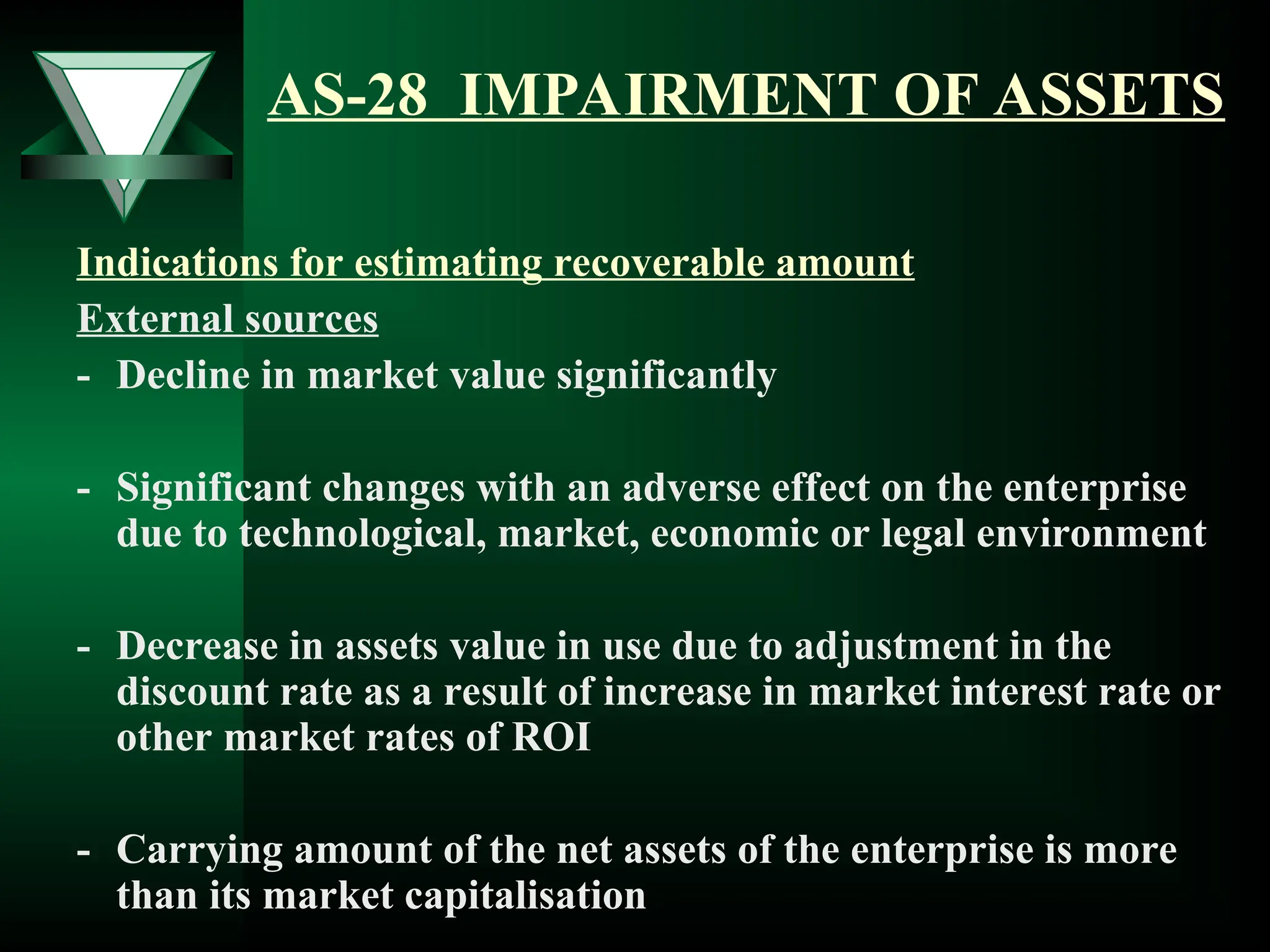 Assets Impairment Concept and brief understanding | PPT