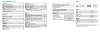 2010 IMPALA STANDARD AND OPTIONAL FEATURES                                                                                                                                                                                                                                                                                                                                                                      DIMENSIONS

      SAFETY AND SECURITY                                                                                   LS   LT   LTZ   EXTERIOR (CONTINUED)                                                                                        LS   LT        LTZ    SEATS                                                                                                                LS          LT        LTZ
      Air bags – dual-stage, driver and front-passenger, frontal with Passenger Sensing System              S    S     S    Spoiler – rear deck-lid                                                                                     O    O          S     Cloth reclining front bucket seats with 5-passenger seating, ﬂoor shifter and front ﬂoor console                     S           S          S
      Air bags – driver and front-passenger, seat-mounted side-impact                                       S    S     S    Sunroof – power, sliding glass panel with sunshade                                                          O3   O3         O     Cloth reclining front bucket seats with 6-passenger seating, column shifter, ﬂip-and-fold cushion/console            O           O          –
      Air bags – front-to-rear, head curtain side-impact                                                    S    S     S    Tires – P225/60R16 all-season**                                                                             S    S          –     Front bucket seats with heated leather-appointed seating surfaces with 5-passenger seating, ﬂoor
                                                                                                                                                                                                                                                                                                                                                                                                                                                                                         D                                         D
      Brake/transmission shift interlock                                                                    S    S     S    Tires – P235/50R18 W-rated, all-season**                                                                    –    –          S         shifter, front ﬂoor console and power 6-way front-passenger seat adjuster                                         –          O5         O
      Door locks – power, programmable with lock-out protection                                             S    S     S    Wheels – 16" x 6.5" steel with bolt-on wheel covers (A)                                                     S    –          –     Power 6-way driver seat with manual recliner and lumbar adjuster                                                      S          S          –
      Door locks – rear, child-security                                                                     S    S     S    Wheels – 16" x 6.5" 5-spoke styled aluminum (B)                                                             O4   S          –     Power 8-way driver seat with power recliner and manual lumbar adjuster                                                –          O8         S
                                                                                                                                                                                                                                                                                                                                                                                                                                                  A                                                            E                                       F
      Headlights – Daytime Running Lights with automatic light control                                      S    S     S    Wheels – 18" x 7" machined-face aluminum (C)                                                                –    –          S     Seatback – rear, 60/40 split ﬂip-and-fold-ﬂat                                                                         O          O          S
                                                                                                                                                                                                                                                                                                                                                                                                                                                  B                                                            C                                       C
      Keyless entry system – remote with Panic feature                                                      S    S     S    Windshield wipers – ﬂat-blade, 2-speed with variable delay (intermittent)                                   S    S          S
      OnStar In-Vehicle Communications and Assistance Service – includes 1 year of the Safe & Sound Plan*   S    S     S    LS Sport Package – includes ﬂip-and-fold-ﬂat rear seat, 16" x 6.5" 5-spoke styled aluminum                                        SOUND SYSTEMS
      Safety restraints – LATCH (Lower Anchors and top Tethers for Children), rear seats                    S    S     S        wheels (B) and rear deck-lid spoiler                                                                    O    –         –      All Impala sound systems include an electronically tuned AM/FM stereo with CD player,                                                                   EXTERIOR, mm (in.)
      StabiliTrak – electronic stability control system                                                     S    S     S    Team Canada Edition Package – includes Team Canada Edition badging, power sunroof, heated                                             MP3 playback, seek up/down, scan, auto tone control, speed-compensated volume control,                                                              Wheelbase (A)                                                                                        2807   (110.5)
      Theft-deterrent system – electronic immobilizer                                                       S    S     S        leather-appointed front bucket seats, power 6-way front-passenger seat adjuster, 8-speaker Bose                                   Radio Data System® (RDS), auxiliary audio input jack, TheftLock® and digital clock                                S          S          S           Length (B)                                                                                           5090   (200.4)
                                                                                                                                sound system and XM Satellite Radio†                                                                    –    O   3,5
                                                                                                                                                                                                                                                       O      Bluetooth – utilizes vehicle sound system, microphone, voice recognition and control with
      Theft-deterrent system – content theft alarm, audible/visible                                         –    –     S                                                                                                                                                                                                                                                                                              Width (C)                                                                                            1851   (72.9)
                                                                                                                                                                                                                                                                  Bluetooth-enabled mobile phones                                                                                   O9         S          S
      Traction control – electronic, full-function, all-speed                                               S    S     S                                                                                                                                                                                                                                                                                              Height (D)                                                                                           1491   (58.7)
                                                                                                                            INTERIOR                                                                                                                          XM Satellite Radio†                                                                                                   O          O          O
                                                                                                                                                                                                                                                              6-speaker sound system                                                                                                S          S          S           Front tread (E)                                                                                      1585   (62.4)
                                                                                                                            Accents – simulated walnut burl                                                                             S    S         S
      MECHANICAL                                                                                                                                                                                                                                                                                                                                                                                                      Rear tread (F)                                                                                       1562   (61.5)
                                                                                                                            Accents – techno steel                                                                                      O    O         O      8-speaker Bose sound system                                                                                           –          O          O
      Battery – with run-down protection                                                                    S    S    S
                                                                                                                            Air conditioning – manual, dual-zone                                                                        S    S         S
      Brakes – power, 4-wheel disc                                                                          S    S    S                                                                                                                                      S – Standard. O – Optional individually or in combination with other     * OnStar services require vehicle electrical system (including battery),        INTERIOR, mm (in.) front/rear
                                                                                                                            Air ﬁltration system – pollen ﬁlter                                                                         S    S         S
      Brakes – 4-wheel anti-lock braking system (ABS)                                                       S    S    S                                                                                                                                          optional equipment.                                                    wireless service and GPS satellite signals to be available and operating
                                                                                                                            Cruise control – steering-wheel-mounted, electronic with resume, coast and decelerate/accelerate features   S    S         S     1 – Includes Deluxe Driver Information Centre.                             for features to function properly. OnStar acts as a link to existing          Headroom                                                                                       1001/961     (39.4/37.8)
      Drive – front-wheel                                                                                   S    S    S
                                                                                                                            Defogger – electric rear-window                                                                             S    S         S     2 – Included with available Convenience Package.                           emergency services providers. Subscription Service Agreement                  Legroom                                                                                        1074/954     (42.3/37.6)
      Engine – 3.5L V6 VVT with SFI, FlexFuel (E85 capable)                                                                                                                                                                                                  3 – Includes universal home remote 3-channel transmitter.                  required. Ability to locate stolen vehicles varies with conditions. Call
         Horsepower – 211 @ 5800 rpm; Torque – 214 lb.-ft. @ 4000 rpm                                       S    S    –     Floor mats – front and rear, carpeted                                                                       S    S         S     4 – Included with available LS Sport Package.                              1-888-4ONSTAR (1-888-466-7827) or visit onstar.ca for OnStar’s Terms          Shoulder room                                                                                 1490/1488     (58.7/58.6)
      Engine – 3.9L V6 VVT with SFI, FlexFuel (E85 capable)                                                                 Heater ducts – rear seat, ﬂoor                                                                              S    S         S     5 – Requires available 60/40 rear split ﬂip-and-fold-ﬂat seatback.         and Conditions, Privacy Statement and details and system limitations.         Hip room                                                                                      1432/1452     (56.4/57.2)
                                                                                                                            Instrumentation – analogue gauges (include speedometer, tachometer, coolant temperature and fuel                                 6 – Included with available remote vehicle starter system.              **All-season tires may not satisfy winter tire requirements in all regions of
         Horsepower – 233 @ 5600 rpm; Torque – 240 lb.-ft. @ 4000 rpm                                       –    –    S                                                                                                                                      7 – Included when available Bluetooth mobile phone connectivity            the country. Tires speciﬁcally designed for severe winter conditions and
      Engine – block heater                                                                                 O    O    O         gauges) and Driver Information Centre (includes system problem notiﬁcation, low oil pressure,                                    is speciﬁed.                                                           marked with the “winter tire” symbol may be required during certain           CAPACITIES/WEIGHT
                                                                                                                                GM Oil Life Monitoring System, low fuel level, low washer ﬂuid level and trunk open indicators)         S    S         S     8 – Included with available Team Canada Edition Package.                   months or in certain regions. Contact your Provincial, Municipal or local
      Exhaust system – aluminized stainless steel                                                           S    S    S                                                                                                                                                                                                                                                                                               Trunk, L (cu. ft.)                                                                                    527 (18.6)
                                                                                                                            Instrumentation – Deluxe Driver Information Centre (includes exterior temperature and compass display)      O6   S         S     9 – Includes leather-wrapped steering wheel with sound system controls.    road authority for information regarding which tires are required in your
      Exhaust system – dual outlets                                                                         –    –    S                                                                                                                                                                                                                 particular area.
                                                                                                                            Instrumentation – tire pressure monitoring system                                                           O    O         O                                                                                                                                                              Fuel tank, L (imp. gal.)                                                                               64 (14.0)
      Steering – power, rack-and-pinion                                                                     S    S    S                                                                                                                                                                                                               † Available in 10 Canadian provinces and the 48 contiguous United States.
                                                                                                                            Lights – courtesy, delayed illuminated entry/exit, theatre dimming, front and rear courtesy/reading                                                                                                         Subscription sold separately after trial period.
                                                                                                                                                                                                                                                                                                                                                                                                                      Curb weight (est.), kg (lb.)
      Suspension – 4-wheel independent                                                                      S    S    S                                                                                                                                                                                                                                                                                                  – Impala LS                                                                                       1613 (3555)
                                                                                                                                and trunk                                                                                               S    S         S
      Suspension – Soft Ride                                                                                S    S    –                                                                                                                                                                                                                                                                                                  – Impala LT                                                                                       1613 (3555)
                                                                                                                            Mirror – rear-view with auto-dimming feature                                                                –    O2        S
      Suspension – Sport                                                                                    –    –    S                                                                                                                                                                                                                                                                                                  – Impala LTZ                                                                                      1655 (3649)
                                                                                                                            Retained accessory power                                                                                    S    S         S
      Transmission – 4-speed automatic with overdrive                                                       S    S    S
                                                                                                                            Steering column – tilt adjustable                                                                           S    S         S
      Vehicle starter system – remote                                                                       O1   S    S                                                                                                                                                                                                                                                                                               TOWING
                                                                                                                            Steering wheel – leather-wrapped with sound system controls                                                 O7   S         S
                                                                                                                            Sunshades – LH and RH padded; extendable with vanity mirrors                                                S    –         –                                                                                                                                                              3.5L V6 VVT 2.86 ﬁnal drive ratio; 454 kg (1000 lb.) maximum gross trailer weight††
      EXTERIOR                                                                                                              Sunshades – LH and RH padded; extendable with illuminated vanity mirrors                                    –    S         S                                                                                                                                                              3.9L V6 VVT 3.29 ﬁnal drive ratio; 454 kg (1000 lb.) maximum gross trailer weight††
      Door handles – body colour                                                                            S    S    –     Trunk – release, power remote                                                                               S    S         S                                                                                                                                                             †† When properly equipped, includes weight of trailer, cargo, passengers and equipment. All towing recommendations are subject to change.
      Door handles – chrome                                                                                 –    –    S     Universal home remote – programmable 3-channel transmitter                                                  –    O2,8      S                                                                                                                                                               Trailer tongue load should be 10% of the maximum trailer weight but should not exceed the load rating speciﬁed for that vehicle, engine or
      Fog lights – projector beam                                                                           –    –    S                                                                                                                                                                                                                                                                                                hitch combinations. See your dealer or refer to the Impala Owner’s Manual for details.
                                                                                                                            Windows – power, driver’s express-down feature and passenger window lock-out features                       S    S         S
      Glass – Solar-Ray®, tinted                                                                            S    S    S     Convenience Package – includes interior auto-dimming mirror, heated exterior rear-view mirrors
      Mirrors – power remote control                                                                        S    S    –         and 3-channel programmable universal home remote transmitter                                            –    O         S
      Mirrors – power remote control, heated                                                                –    O2   S
      Mouldings – rocker, body-colour                                                                       S    S    S
      Mouldings – bodyside, body-colour                                                                     O    O    O




16
 