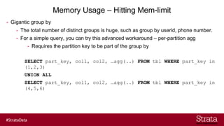 How to use Impala query plan and profile to fix performance issues | PDF