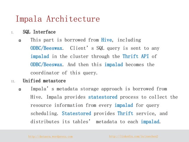Cloudera Impala Source Code Explanation and Analysis | PDF