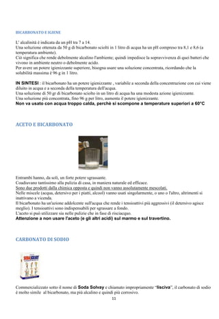 Impariamo A Conoscere I Detersivi