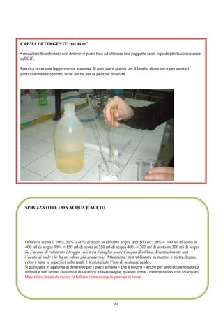 Impariamo A Conoscere I Detersivi