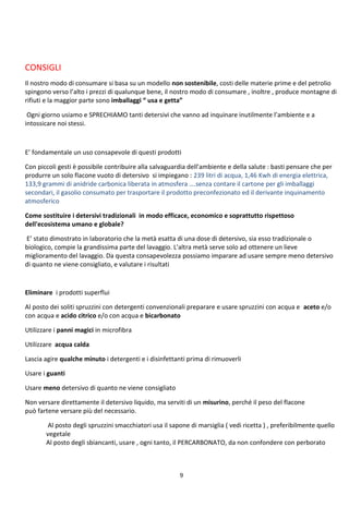 Impariamo A Conoscere I Detersivi