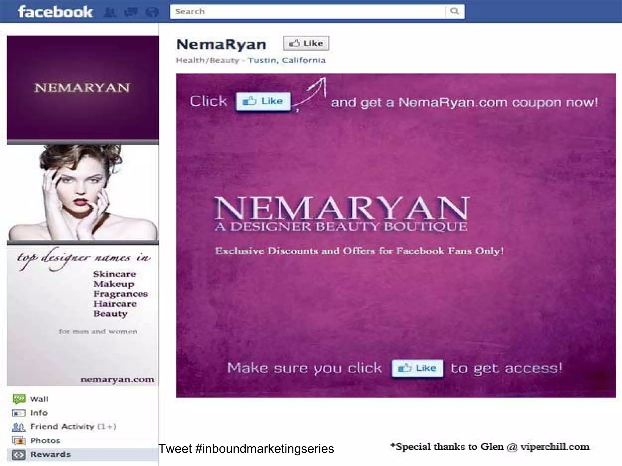 Tweet #inboundmarketingseries
 