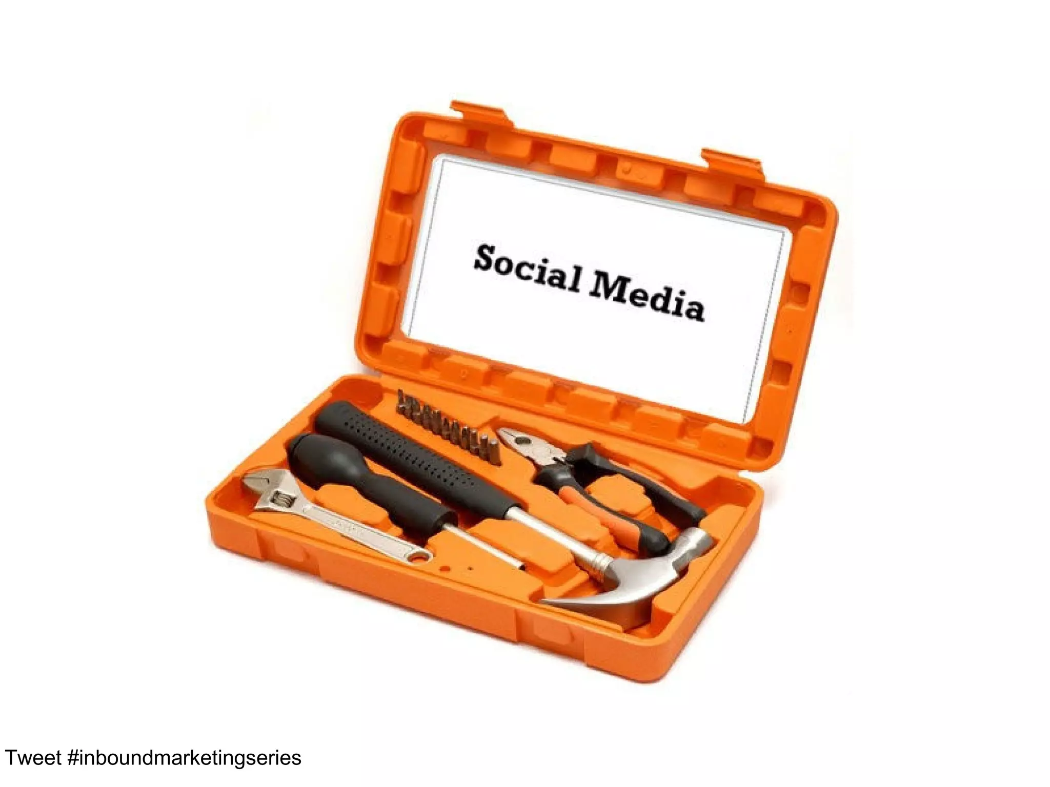 Tweet #inboundmarketingseries
 