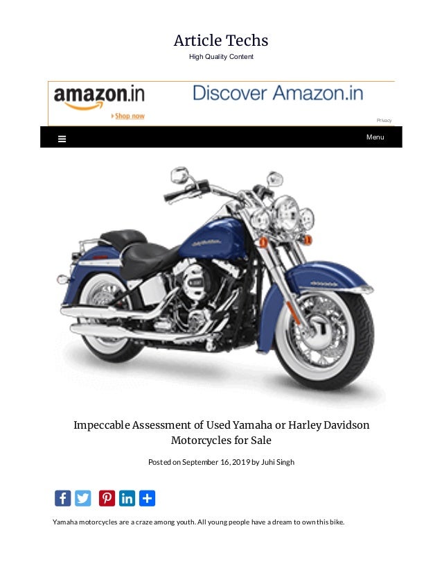 used harley davidson